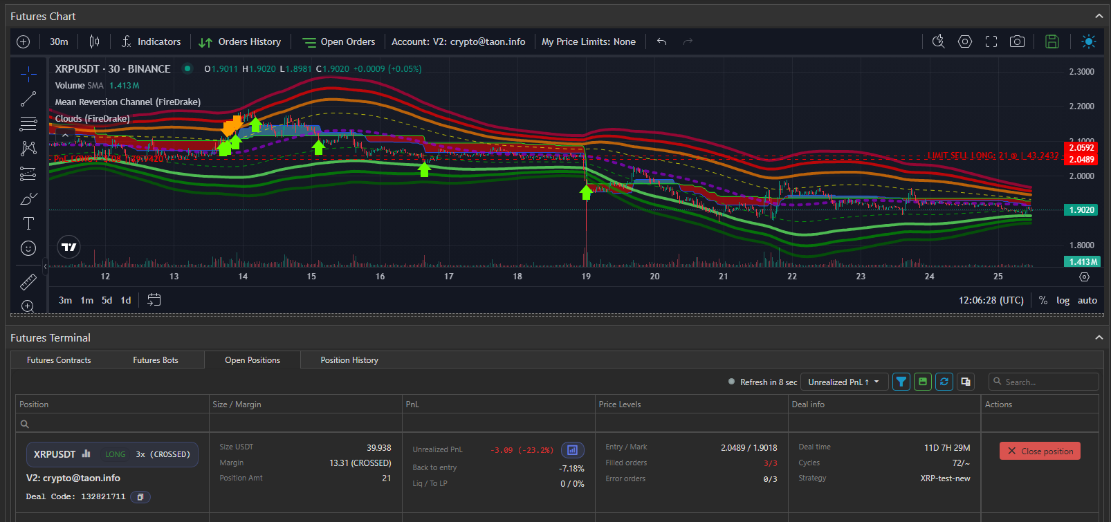 Firedrake Terminal with Open Position