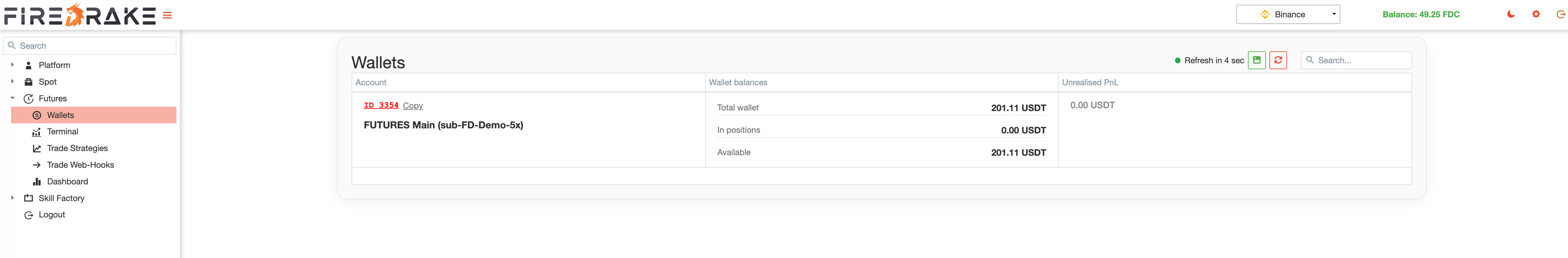 Futures Wallets Overview