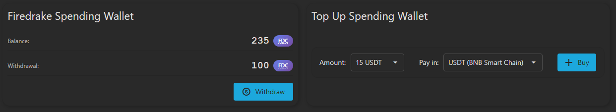 Spending Wallet Balances