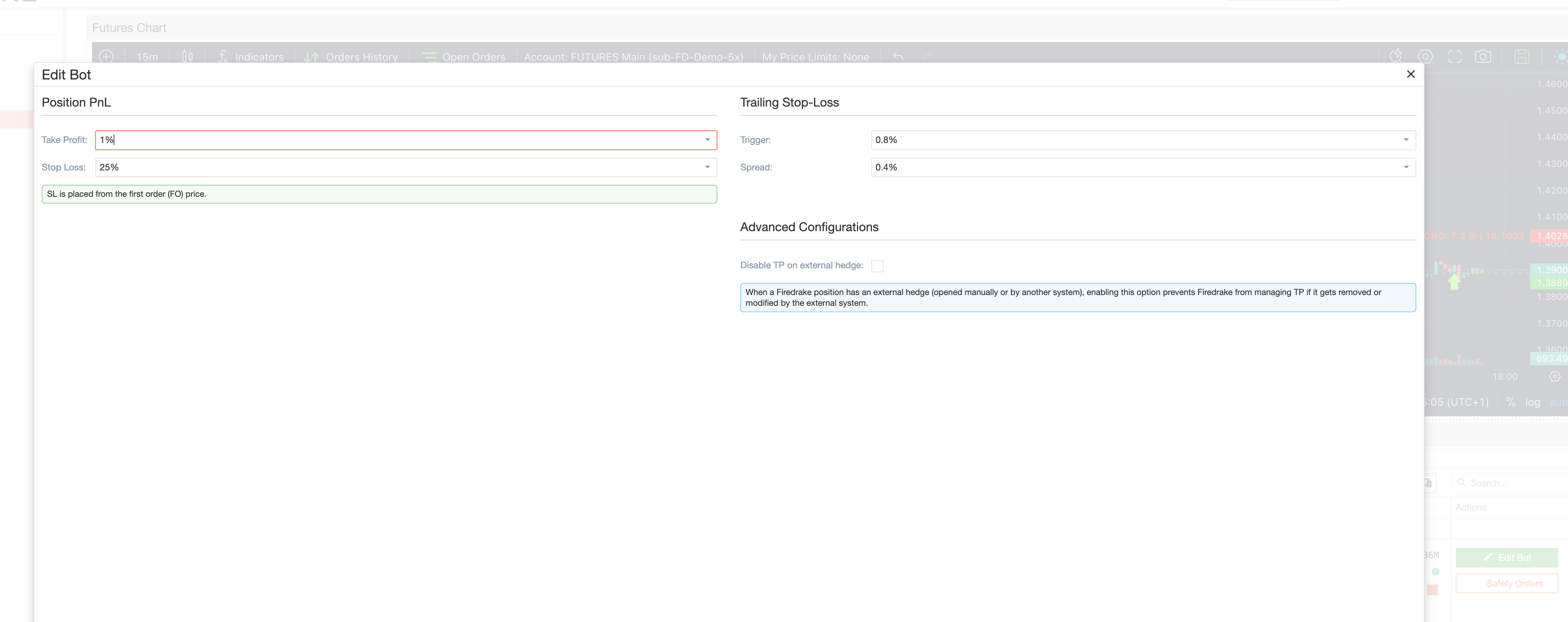 Editing an active bot-managed deal